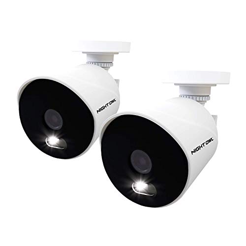 Night Owl 1080p HD Wired Indoor/Outdoor Add-On Cameras with Built-in...