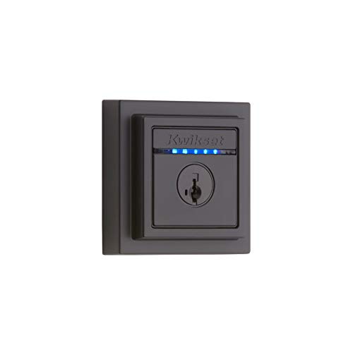 Kwikset 99250-207 Kevo Contemporary Touch-to-Open Bluetooth Smart Square...