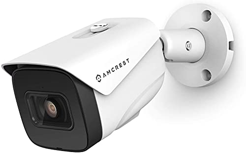 Amcrest 4K IP PoE AI Camera 30fps UltraHD 8MP Bullet POE IP AI Camera,...