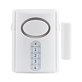 GE Deluxe Wireless Door, 120 Decibel, Alarm or Entry Chime, Indoor Personal...