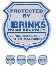 1 Home Security Yard Sign 4 Security Sticker Window Decals