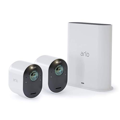 Arlo VMS5240-100NAS Ultra - 4K UHD Wire-Free Security 2 Camera System