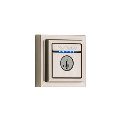 Kwikset 99250-206 Kevo Contemporary Touch-to-Open Bluetooth Smart Square...