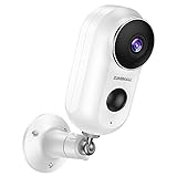 Wireless Rechargeable Battery Powered WiFi Camera, Home Security Camera,...