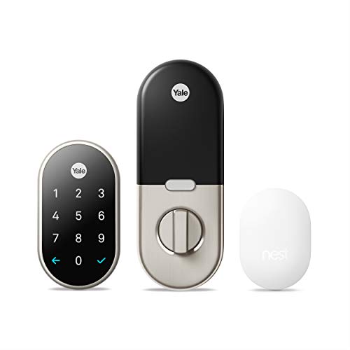 Google Nest x Yale Lock - Tamper-Proof Smart Lock for Keyless Entry -...