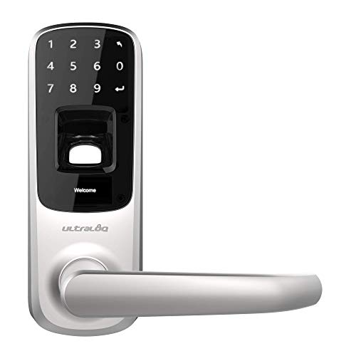 Ultraloq UL3 Fingerprint and Touchscreen Keyless Smart Lever Door Lock...