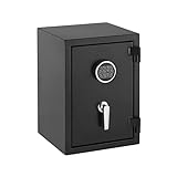 Amazon Basics Fire Resistant Security Safe with Programmable Electronic...