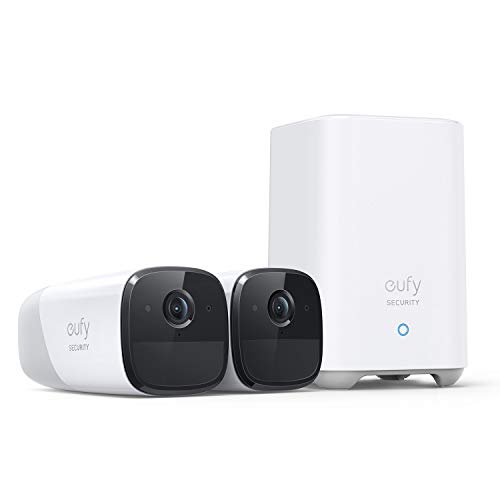 eufy Security, eufyCam 2 Pro Wireless Home Security Camera System, 365-Day...