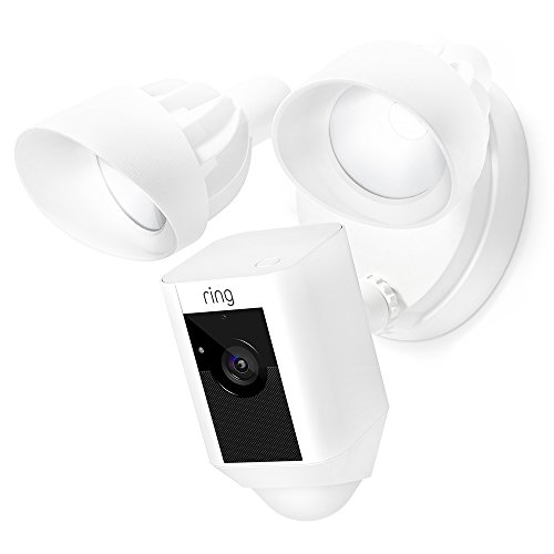 Ring Floodlight Camera Motion-Activated HD Security Cam Two-Way Talk and...