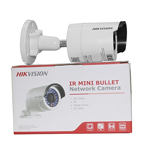 Hikvision 4MP DS-2CD2042WD-I IR PoE Network Security Bullet Camera 4mm Lens