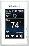 SunTouch SunStat Connect Wi-Fi-Enabled Touchscreen Programmable Floor...