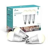 TP-Link Smart LED Light Bulb, Wi-Fi, Dimmable White, 50W Equivalent, Works...