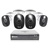 Swann 8 Channel 4 Camera Security System, Wired Surveillance 1080p HD DVR...