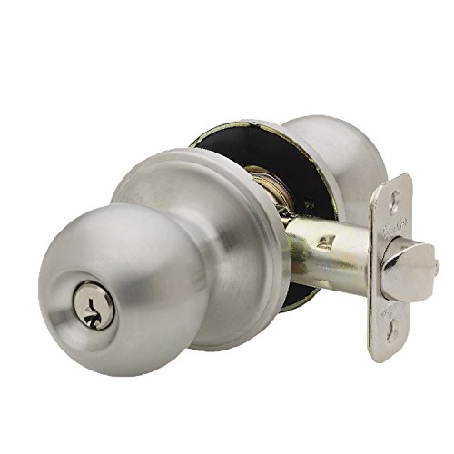 Copper Creek BK2040SS Ball Knob, Keyed Entry Function, 1 Count, Satin...