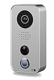DoorBird WiFi Video Doorbell D101S, Strato Silver Edition