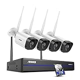 ANNKE WS200 8CH Wireless Security Camera System with 1TB HDD and (4) 1080P...