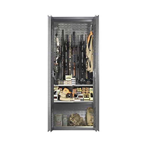 SecureIt Tactical Model 72: 12 Firearm Storage Cabinet
