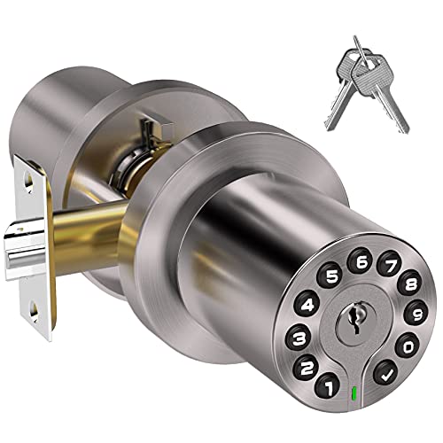 BOTHSTAR Keypad Door Knob with Key,Keyless Entry Door Lock, Code Locks Door...