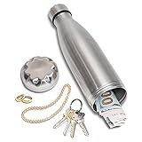 Diversion Water Bottle Can Safe by Stash-it, Stainless Steel Tumbler with...