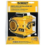 DEWALT Door Lock Installation Kit, Bi-Metal (D180004)