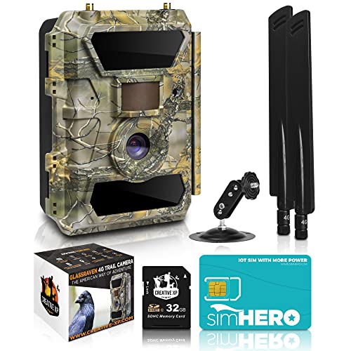 CREATIVE XP Cellular Trail Cameras - Outdoor, Waterproof, Motion Activated...