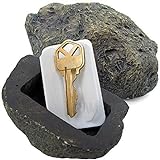 RamPro Hide-a-Spare-Key Fake Rock - Looks & Feels like Real Stone - Safe...