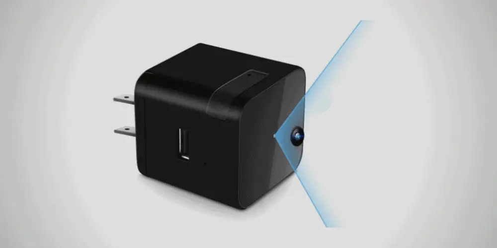 A USB Wall Charger Adapter Hidden Camera from Touyinger