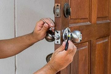 problems with a lock inside the house