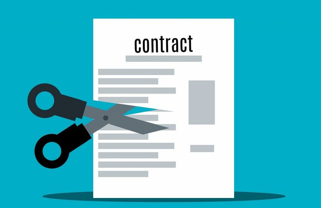 cancellation of contract