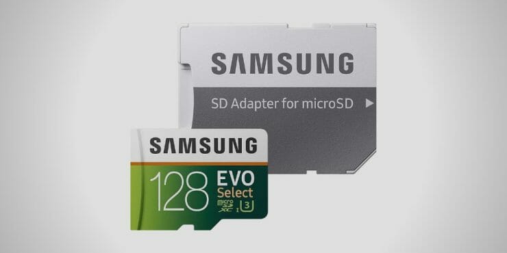 SAMSUNG (MB-ME128GA/AM) 128GB 100MB/s (U3) MicroSDXC EVO