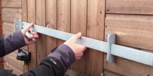 DIY security bar