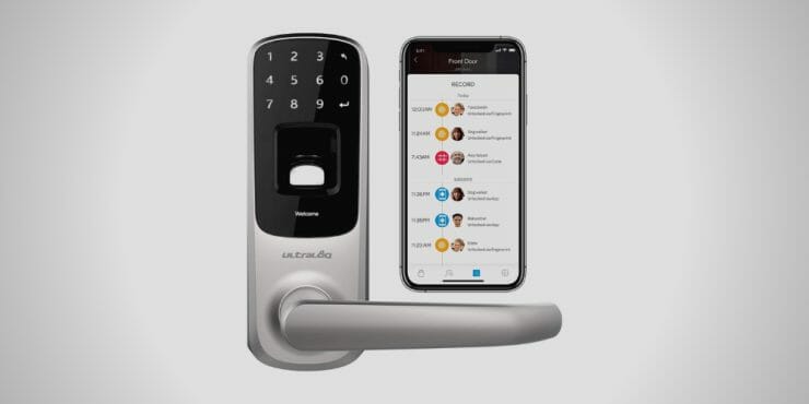 ULTRALOQ UL3 BT Bluetooth Enabled Fingerprint and Touchscreen Smart Lock