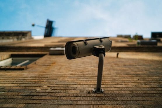 security camera rooftop