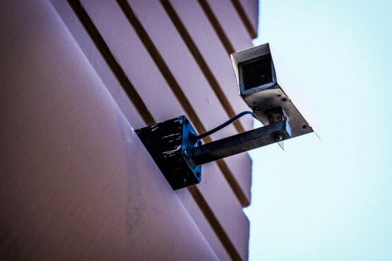 security camera wired