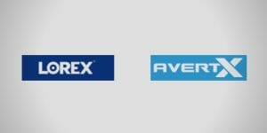 lorex logo and avertx logo
