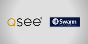 qsee logo vs swann logo