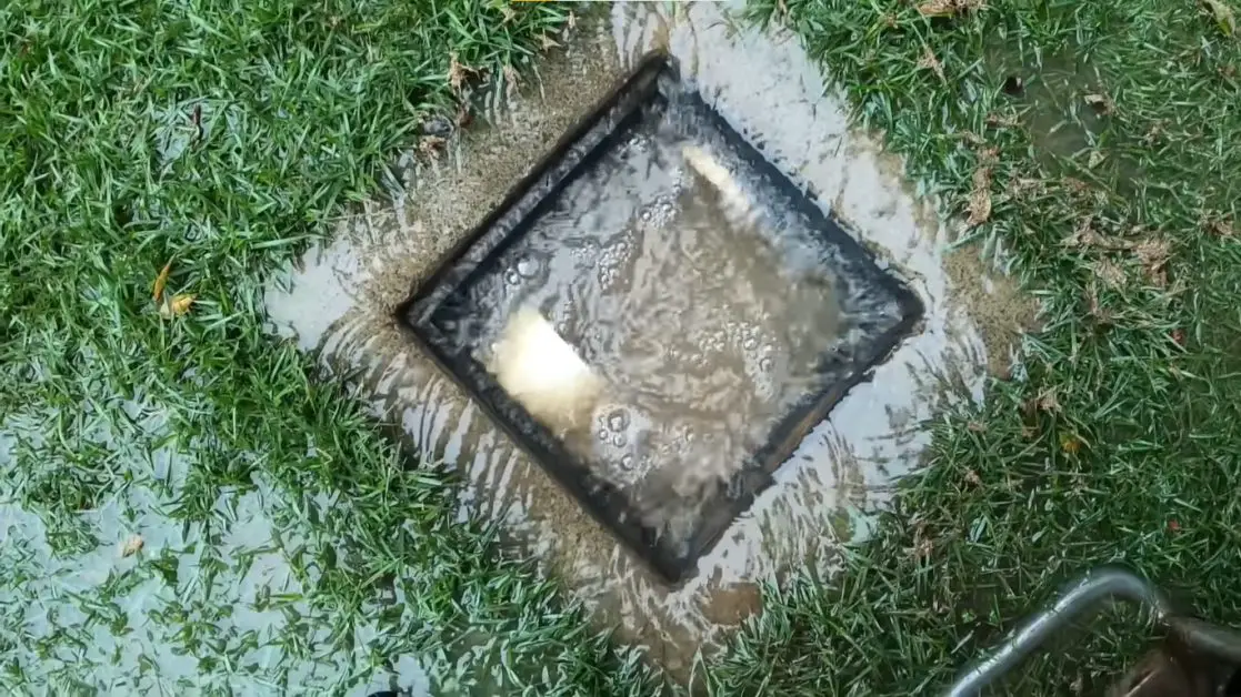 floor drain outside