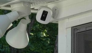 blink security camera outside the house